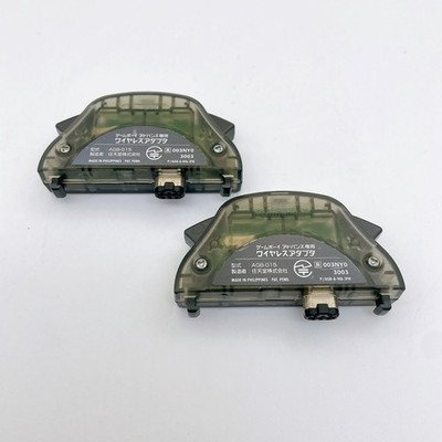 Lot 2 Nintendo Gameboy Advance Wireless Adapter AGB-015 getestet OEM GAME...