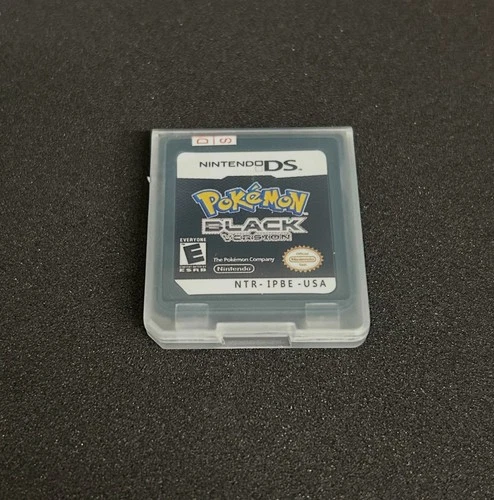 Pokemon Black Version for Nintendo DS NDS 3DS US Game Card 2011 USA Mint Sale