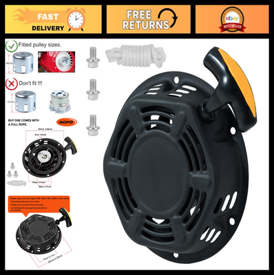 #ad #ad Pull Start Assembly for 196cc 208cc 212cc 224cc Generator Water Pump Pressure Wa $35.99