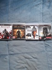 Assortment Of 4 Games For Ps3