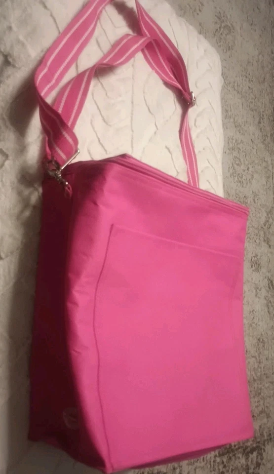 THIRTY ONE 31 Bolsa de Picnic Refrigerador con Cremallera Aislada Correa Ajustable Rosa Caliente 13x12 Foto 2 de 4