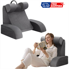 Reading Pillow for Sitting Up Back Support Lumbar Neck Sleep Bed Chair
