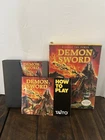 Taito Demon Sword NES NTSC-U/C 1989 Action & Adventure CIB w/ Manual