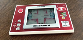 Nintendo Game & Watch Mario's Cement Factory ML-102 Made in Japan 1983 Work's!