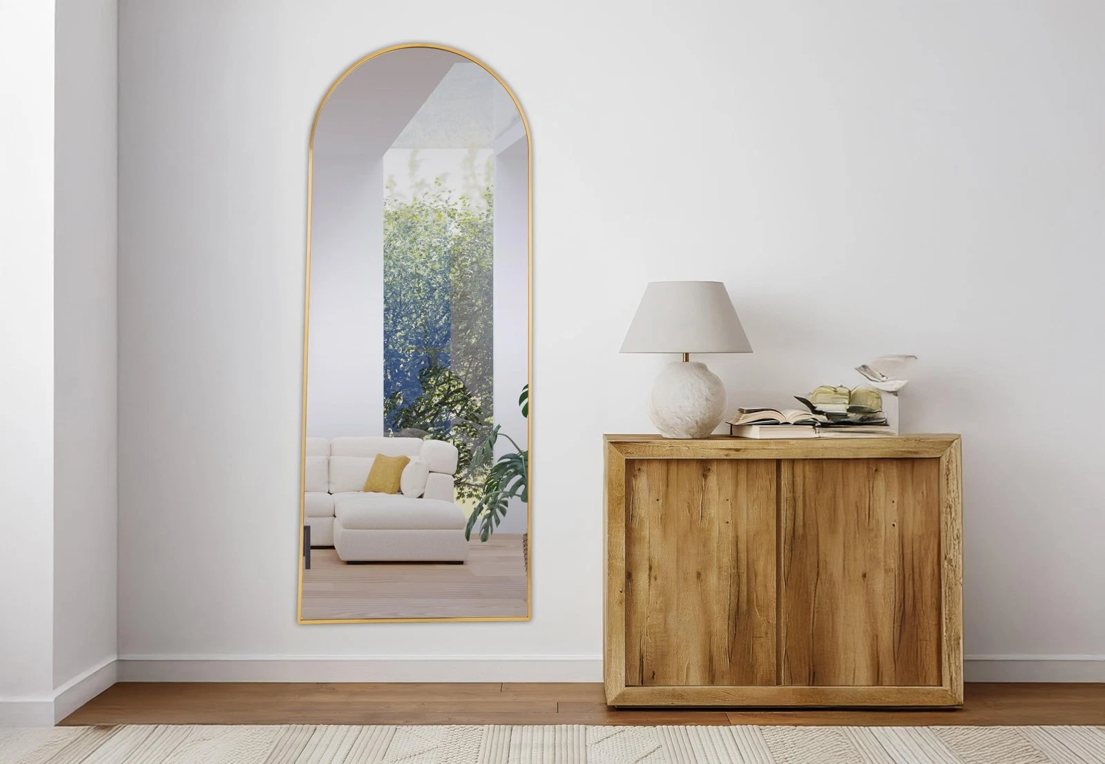 First of a kind Aurora Arch Mirror