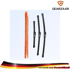 Scheibenwischer Wischerblätt Set Passend für VW Lupo 6X / 6E 98-03 3Pcs Schwarz
