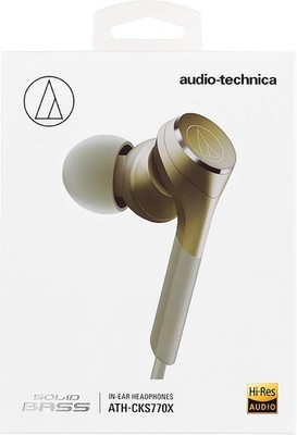 audio-technica ATH-CKS770X Wired Earphones Hi-Res Audio SOLID Deep