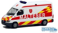 Herpa Malteser Wien Mercedes Benz Sprinter Halbbus 927703