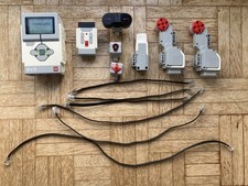 LEGO MINDSTORMS Ev3  Brick Motoren Sensoren Kabel