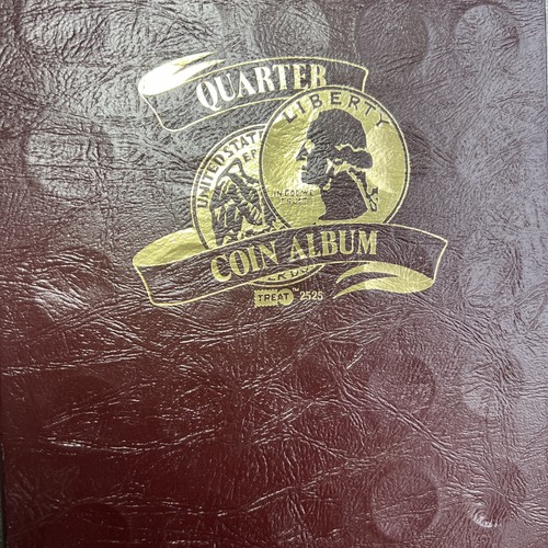 Used Treat Hobby Products #2525 Quarter Coin Album 1932 to 1980+