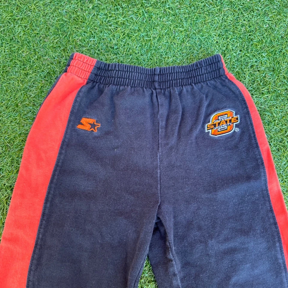 Pantalones Jogger De Colección Starter Oklahoma State Cowboys Borde Naranja Niño Pequeño 24 Meses Foto 2 de 4