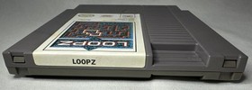 Loopz Nintendo NES Cartridge With Manual Tested Authentic