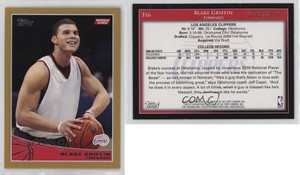 2009-10 Topps Gold /2009 Blake Griffin #316 Rookie RC
