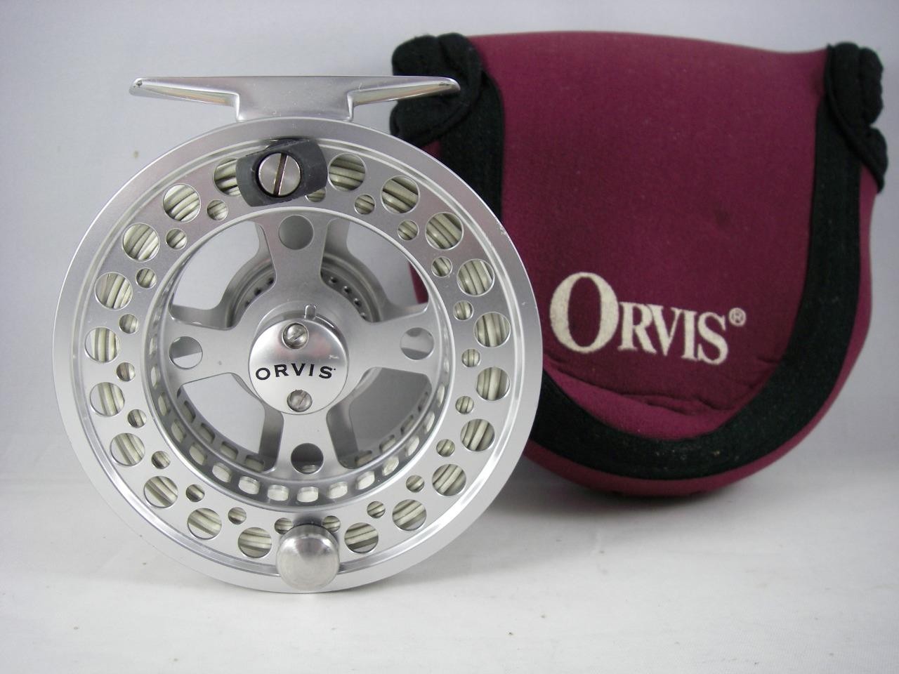 ORVIS Battenkill Large Arbor III Trout FLY REEL; w/S.A. WF7F NYMPH FLY LINE