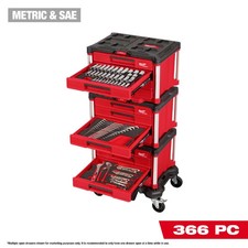 Milwaukee 48-22-9495 366pc Master Mechanics Tool Set Packout Auth Usa Dealer Milwaukee 48-22-9495 366pc Master Mechanics Tool Set Packout Auth Usa Dealer