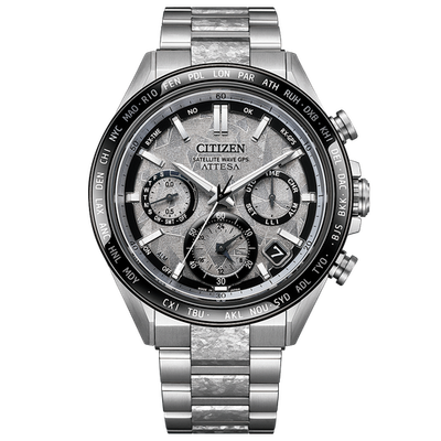 CITIZEN ATTESA CC4076-65A Platinum Shine Limited Titanium GPS