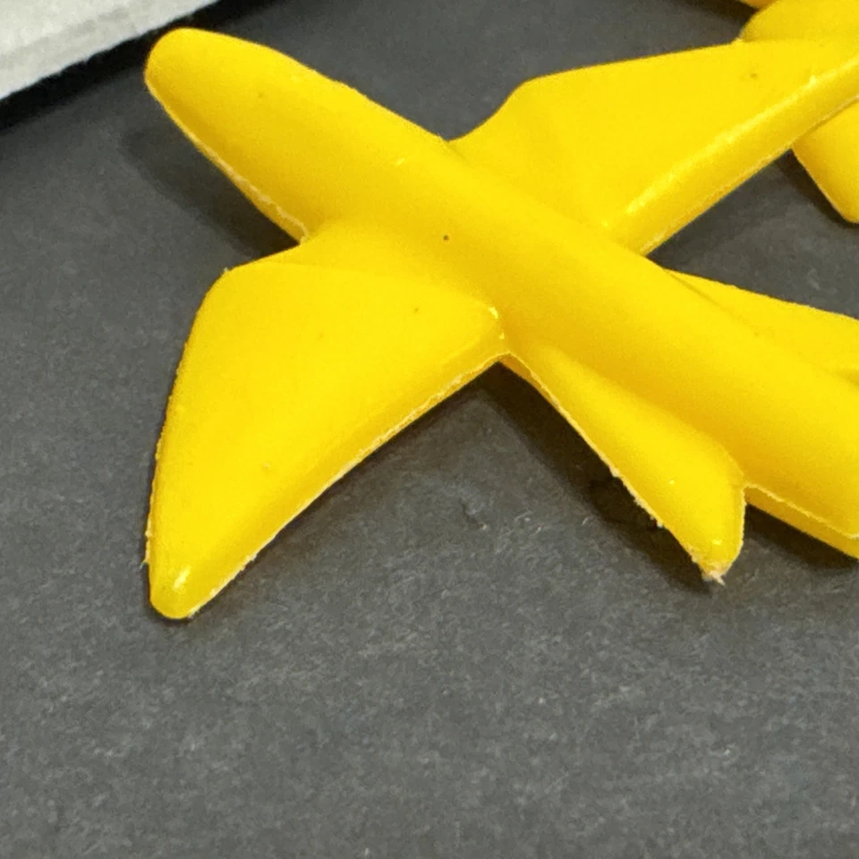 Lote de 2 mísseis vintage 1975 Shogun Warriors Raideen Raydeen peito HTF - Imagem 3 de 4