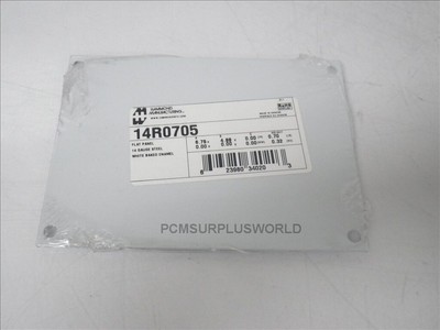 14R0705 Hammond Manufacturing flat panel 14 gauge steel (New)