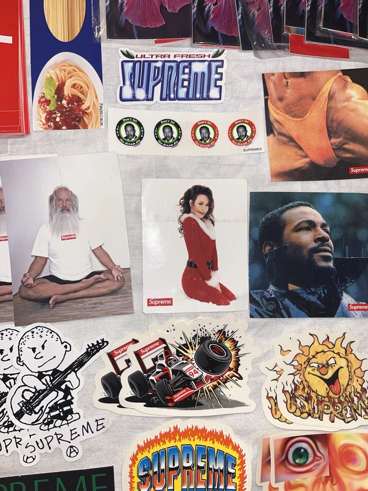 106 Supreme Sticker Pack 2020-22’ Yohji Yamamoto Marvin turtles Mariah Mlk - Image 4 of 4