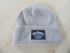 warme Strickmütze, Beanie von Jack Daniel´s, beige, NEU -1