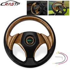 12.5"/320mm Golf Cart Steering Wheel For EZGO TXT RXV Yamaha and Club Car