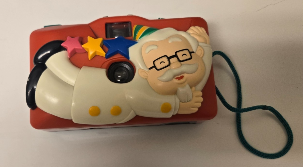 Kfc Camera KFC Colonel Sanders Toy Camera Rare Promotional 35mm Film Collectible ...