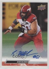 2023 Upper Deck CFL Auto Sean McEwen #7 Auto 12g7