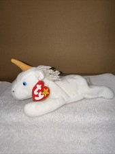 TY Original Beanie Babies MYSTIC The Unicorn Plush Toy With Tags