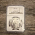 1888-S Morgan Silver Dollar $1 NGC MS 62 PL Proof-Like Cert 3275588-001