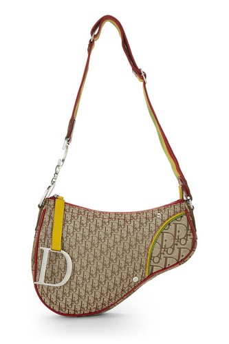 Multicolor Rasta Saddle Bag