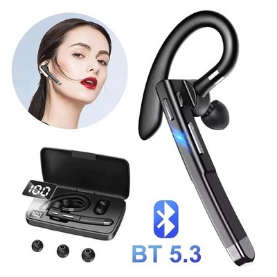 New Bluetooth 5.3 Wireless Headphones Noise Cancelling Mic Driving Fast Shipping