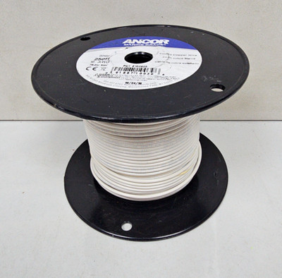Ancor 16 AWG weiß verzinnt Kupfer Marine Draht 250 Fuß Spule 102925