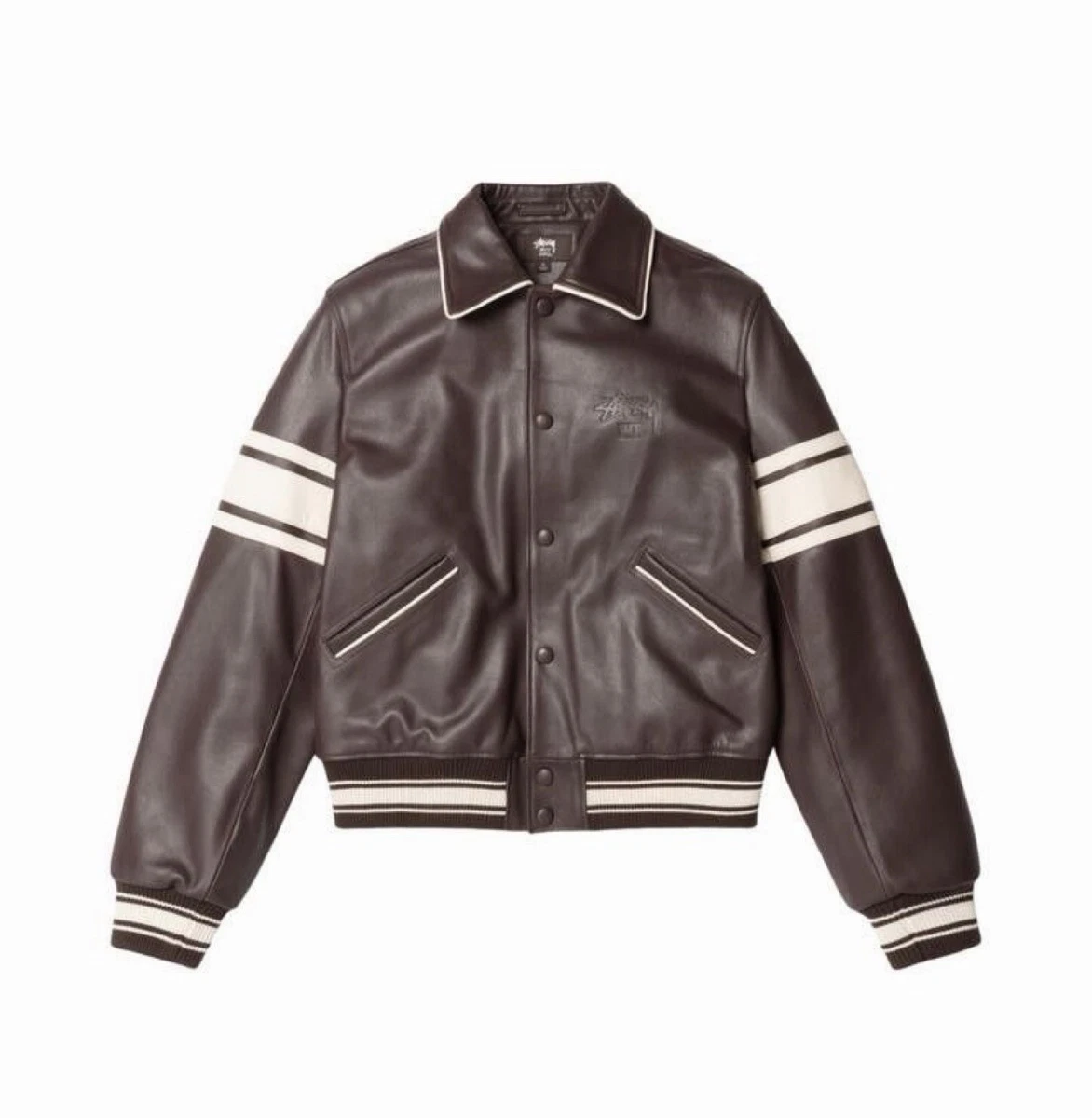 Stussy Leather Outer Shell Coats, Jackets & Vests for Men for Sale