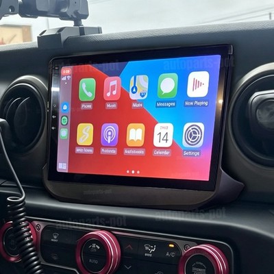 Wireless CarPlay & Android13 Auto Radio for Jeep Wrangler JL Full-Screen Navi 4G