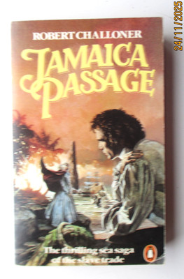 RARE TITLE!  ROBERT CHALLONER JAMAICA PASSAGE (PAPERBACK PENGUIN 1ST  1982)