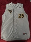 WVU Mountaineers Nike Game Worn/Team Issued Baseball Jersey Authentic Rare