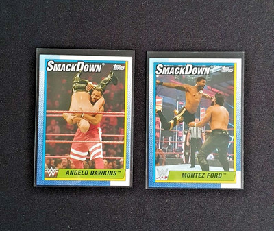 Topps WWE Heritage 2021 - Angelo Dawkins & Montez Ford (The Street Profits)