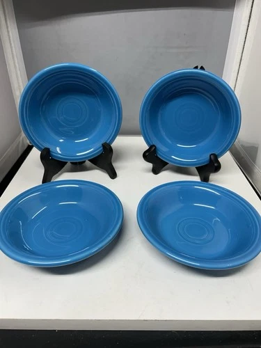 Fiesta Peacock 4 Piece Fruit Bowl Set Lot B 459327 New