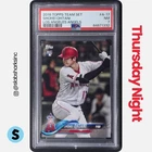2018 TOPPS LOS ANGELES ANGELS #A-17 SHOHEI OHTANI RC ROOKIE PSA 7