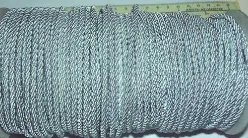 Cord for Uniform etc Genuine Aluminium 2.5mm 1metre (nr306)