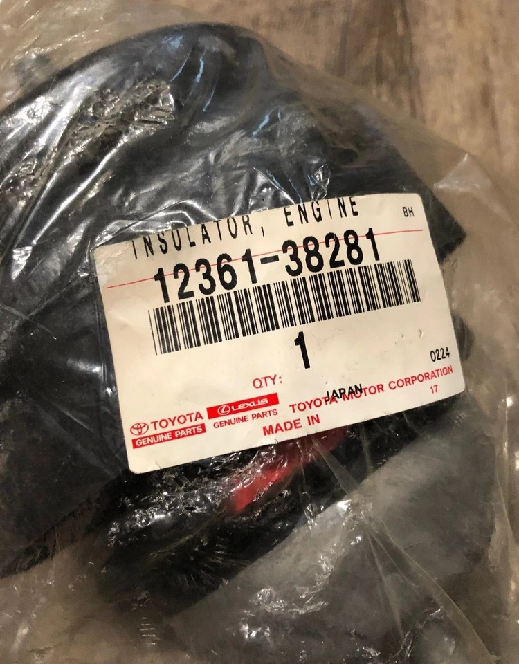 Aislador de montaje de motor genuino Lexus LS460 LS460L 2007-2017 conjunto de 2 piezas OEM Foto 4 de 4