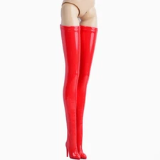 DONXU Female Long Boots Model for FR2,Nu.face,FR,Poppy Parker Dolls Figures