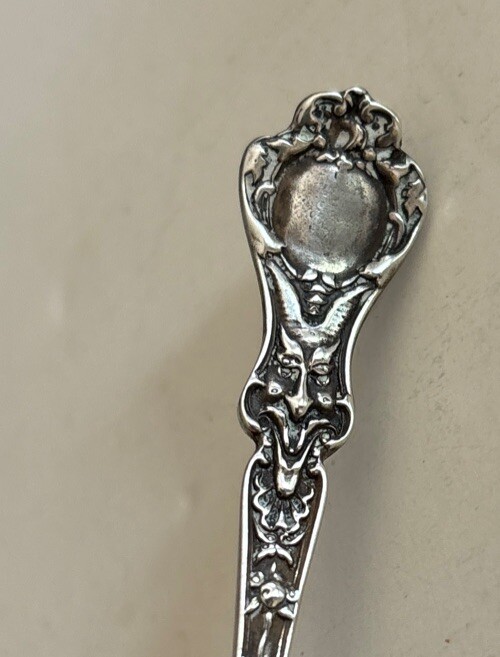 Rare Antique 1903 Alvin Nuremburg Sterling Silver Master Salt