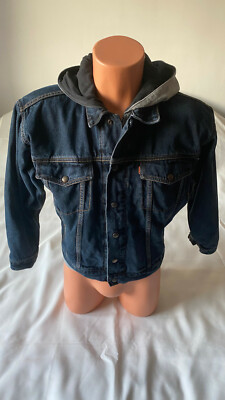tolle Jeans Sweat Jacke von Levi´s Jeansjacke Kaputzenjacke Gr. 150 Top Zustand