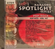 SC8789      POP HITS    NEW IN PLASTIC SOUND CHOICE KARAOKE CDG LOT WA