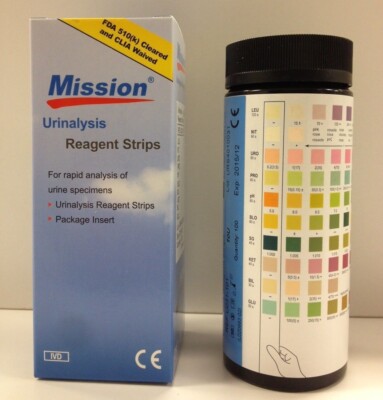Urine Test Strips Mission 10Mission 10 Parameter Urinalysis Reagent Urine Test
