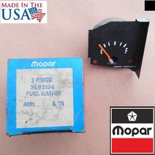 MOPAR NOS fuel gauge 3592194 1972-76 Dodge Dart Plymouth Valiant made in USA