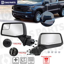 Mirror Power Glass Heat Temp Sensor For 2019-2024 Silverado 1500 Left Right Pair