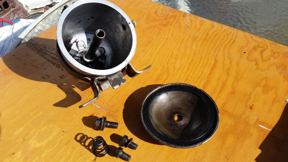 Camión Dodge 1948 1949 1950 1951 1952 1953 bote de filtro de aceite serie B 6 cilindros fabricante de equipos originales Foto 4 de 4