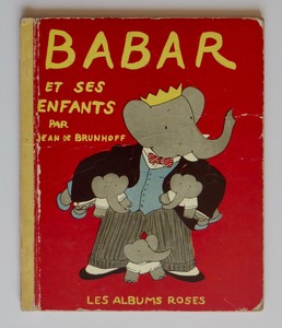Babar Et Ses Enfants L De Brunhoff Albums Roses Eo Hachette 1953 Ebay
